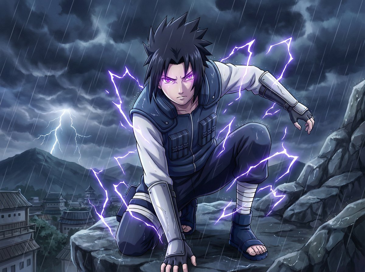 黄色仓库佐助动漫-雷遁觉醒